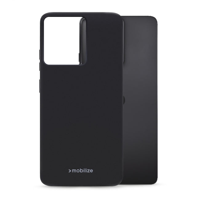 Mobilize Rubber Gelly Case Motorola Moto G75 5G Matt Black