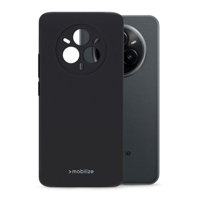 Mobilize Rubber Gelly Case realme 14 Pro+ 5G Matt Black