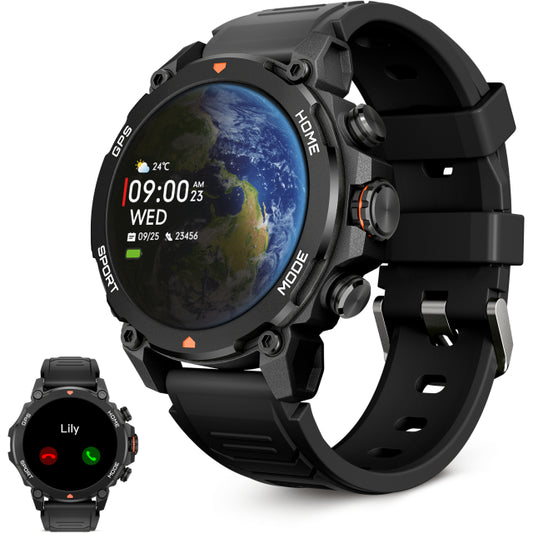 KSIX Smartwatch Explorer GPS Black