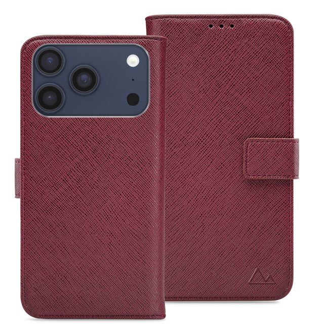 My Style Flex Wallet for Apple iPhone 17 Pro Bordeaux