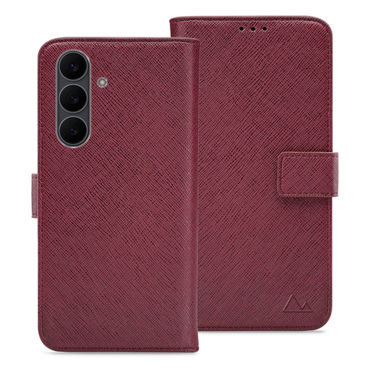 My Style Flex Wallet for Samsung Galaxy S25 FE 5G Bordeaux