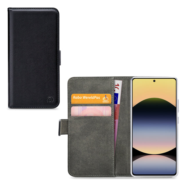 Mobilize Classic Gelly Wallet Book Case Xiaomi Redmi Note 14S Black